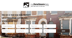 Desktop Screenshot of myforeclosuredate.com