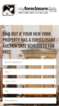 Mobile Screenshot of myforeclosuredate.com